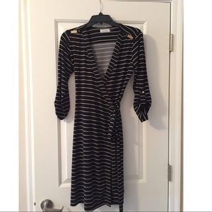 Calvin Klein size 4 wrap dress